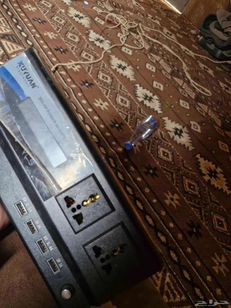 محول كهرب لوحه قرائة البطاريه وكم المتبقي وموفره لطاقه 0