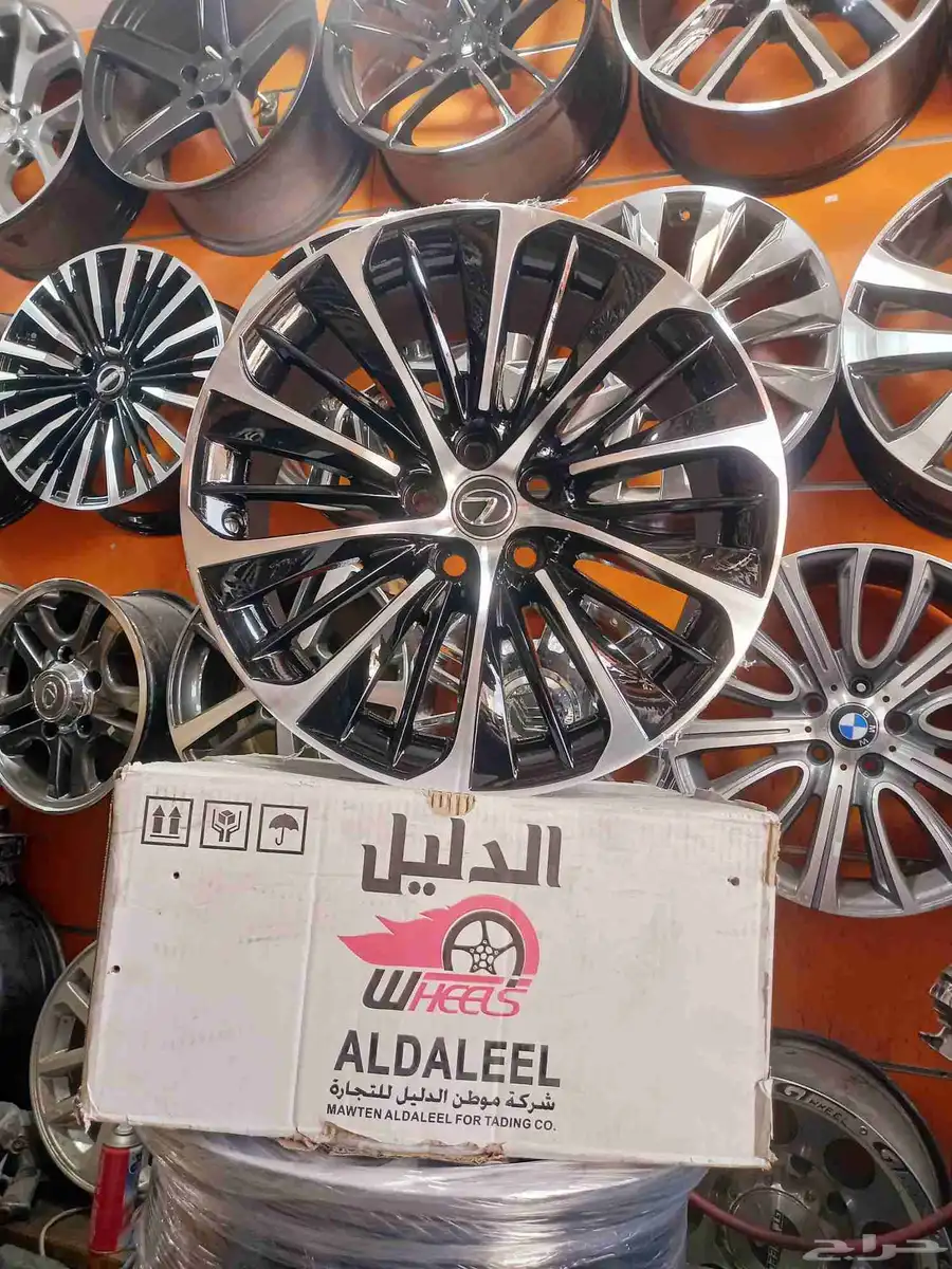 جنوط لكزس LS 500 مقاس 20 اصلي وكاله 3