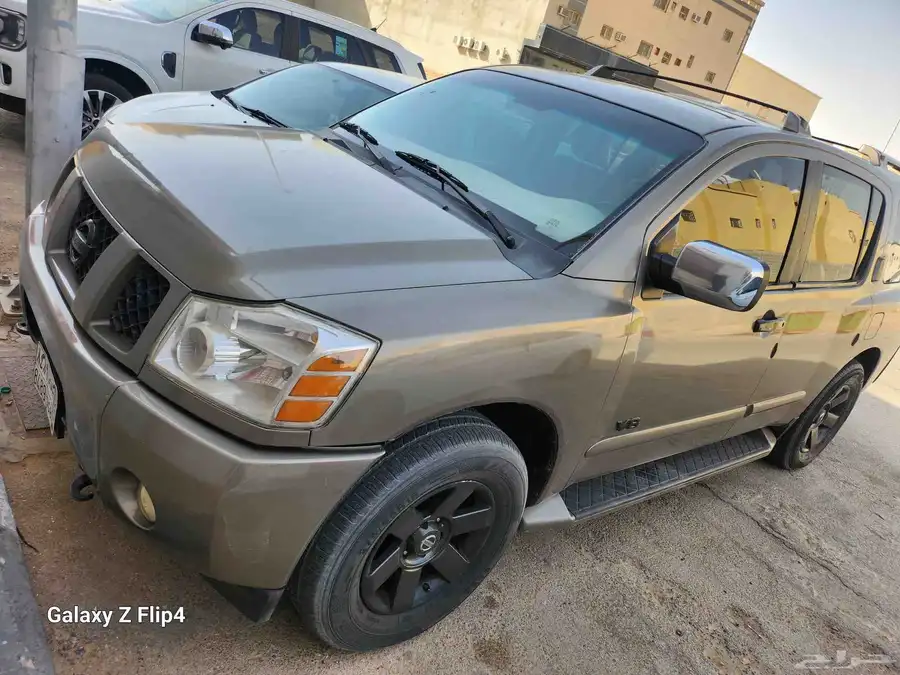 نيسان أرمادا 2006 مجدد رش تجميلي خالي سمكره فل كامل 3