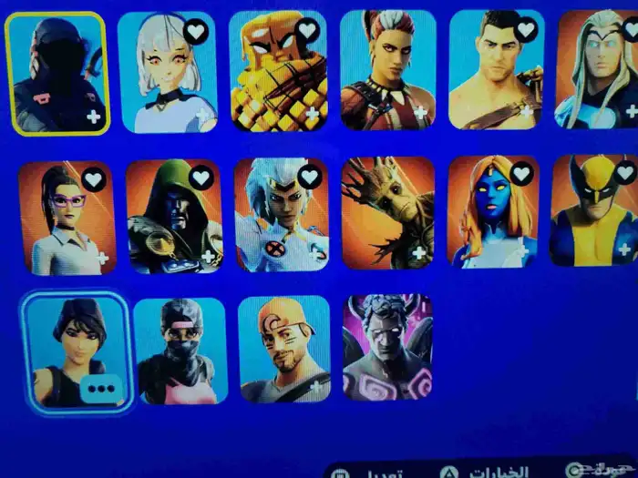 حساب فورت نايت ا 11