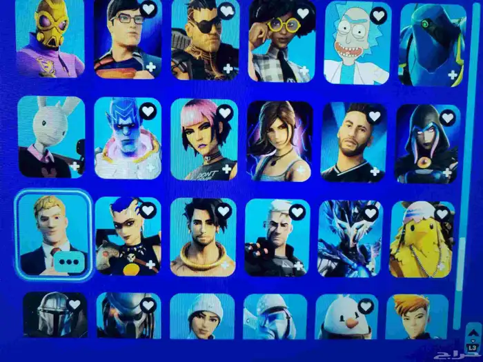 حساب فورت نايت ا 9