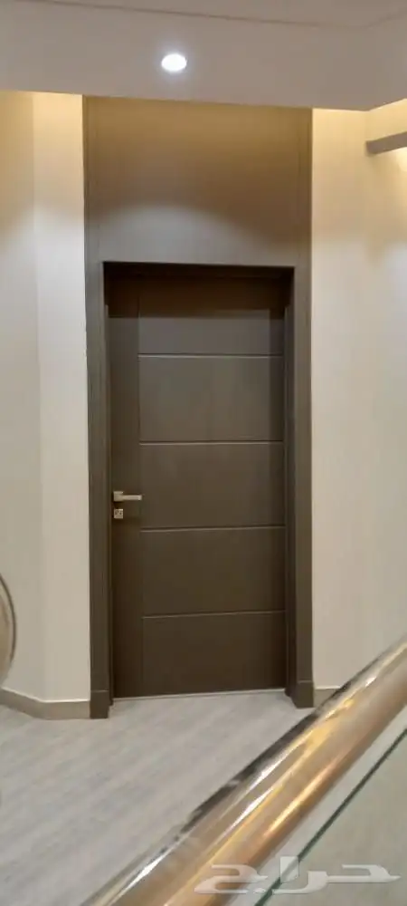 ابواب خشب سنديان جوز 2 4