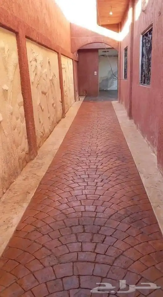 صبةمروحةصبةميزانيةايبوكسي الارضيات  من أعمالنا خرسانه المطبو 5