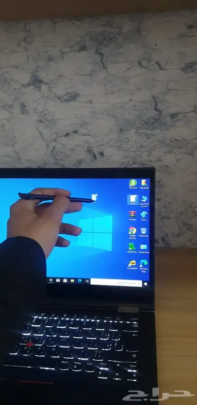 لابتوب لينوفو لمس Ci5 قابل للطيء 360درجة رام 16 هارد 512ssd 3