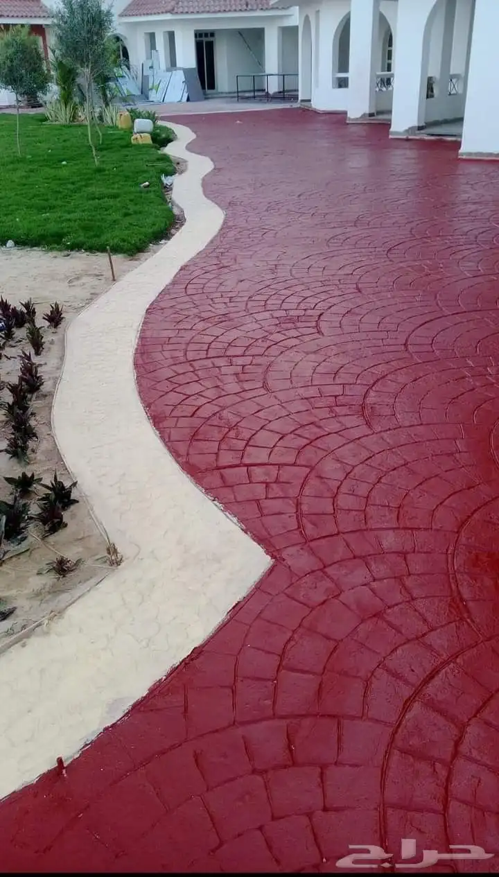 صبةمروحةصبةميزانيةايبوكسي الارضيات  من أعمالنا خرسانه المطبو 6