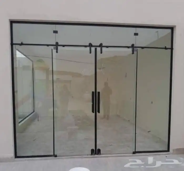 زجاج سكريت واجهات شاورات حواجز مكاتب قزاز شاور حاجز 2