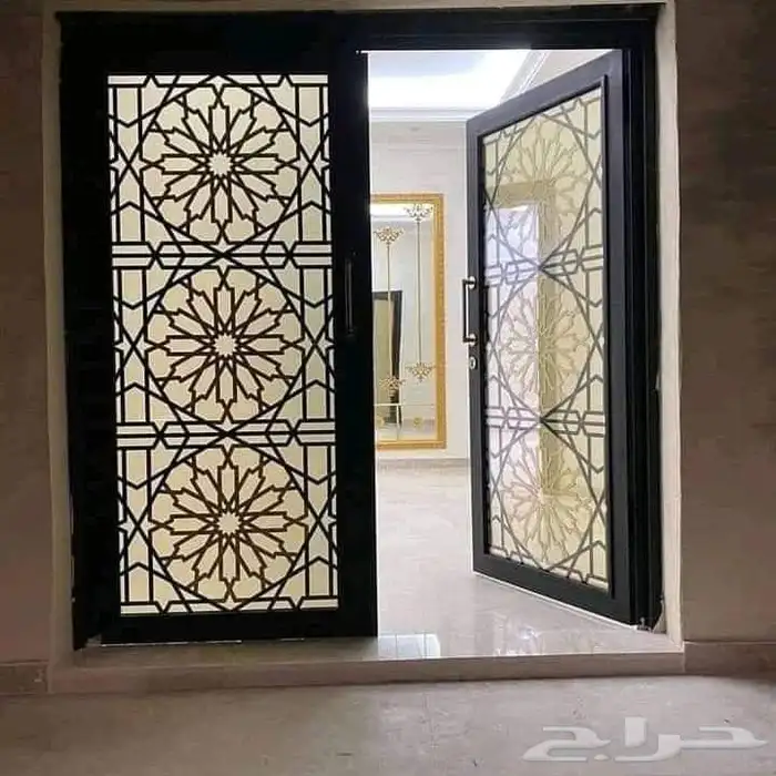 سواتر ليزر _أبواب حديد _أبواب خشب _أبواب المنيوم _أبواب سحاب 7