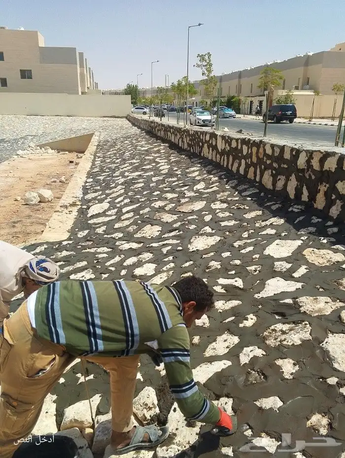 معلم حجر بنيان 1 تلابيس أحواش ديكورات حجر حر باريب بجميع ا 0