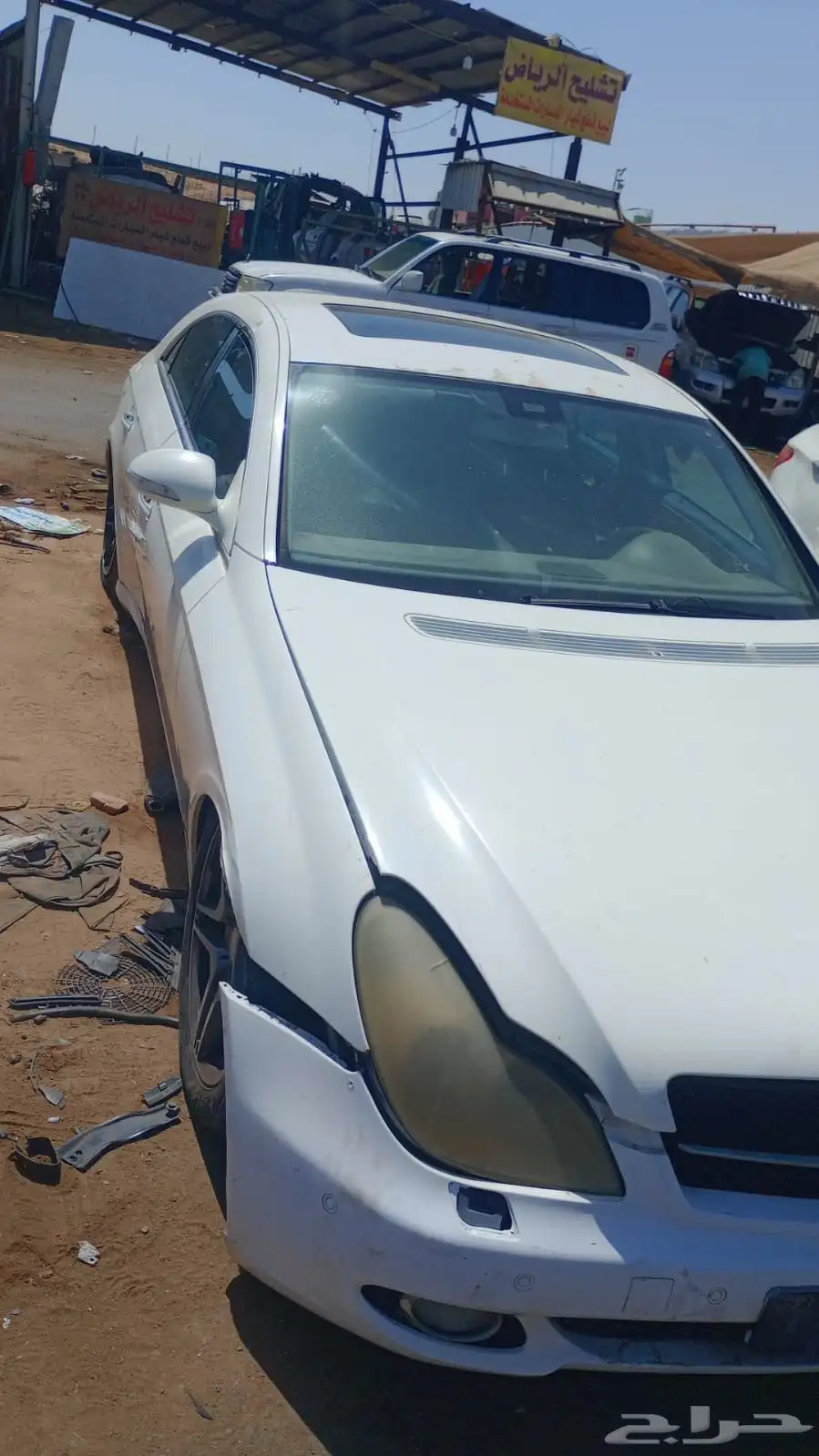تشليح مرسيدس cls 500 قطع غيار مرسيدس CLS. 500 4