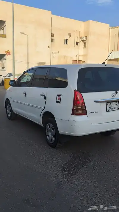 سياره انوفا 2007 فول كامل مكينه وقير علي شرط مفحوص مجدد 0