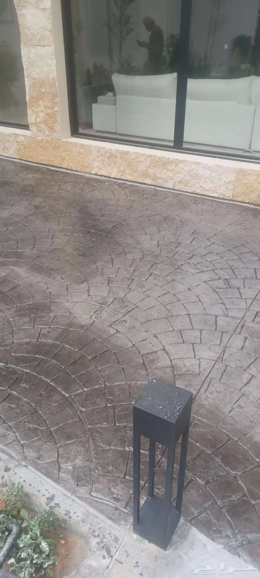 صبة مطبوعة ديكور صبة مروحة 5