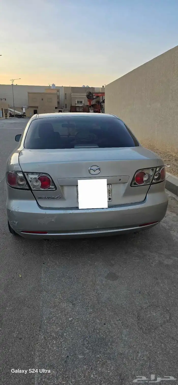 للبيع مازدا 6 2007 ممشى 290 الف قابل للزياده قير ومكينه شرط 3