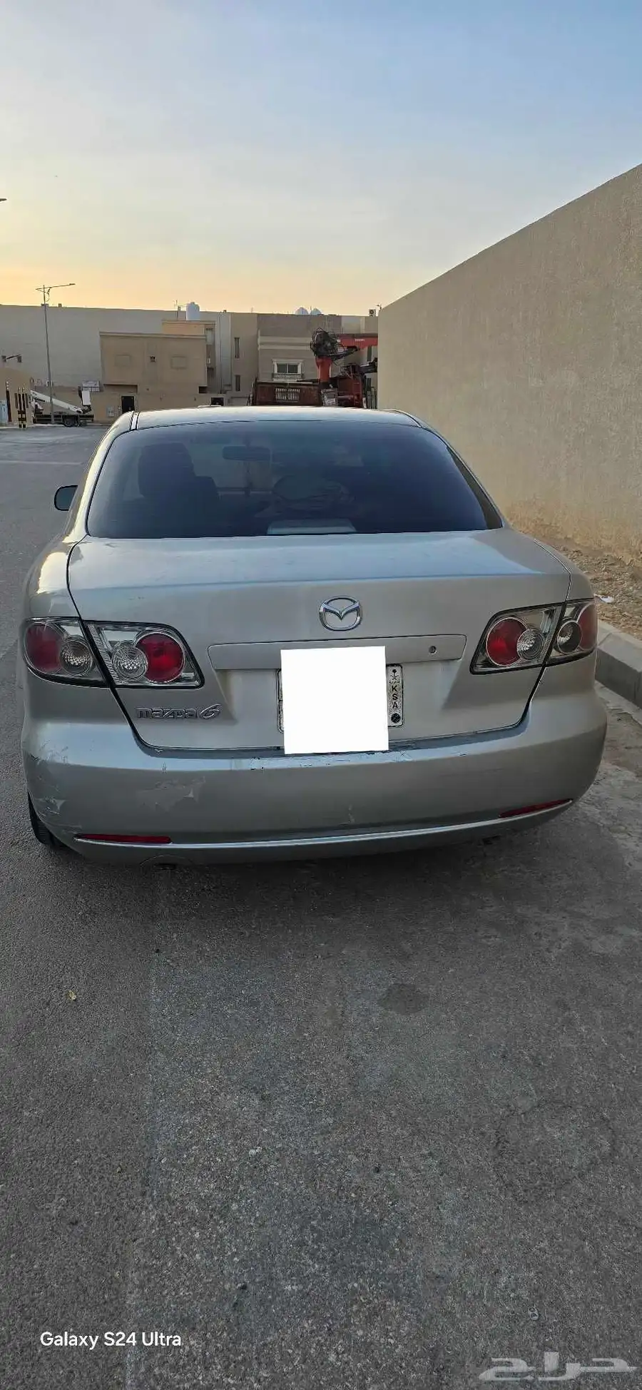 للبيع مازدا 6 2007 ممشى 290 الف قابل للزياده قير ومكينه شرط 3