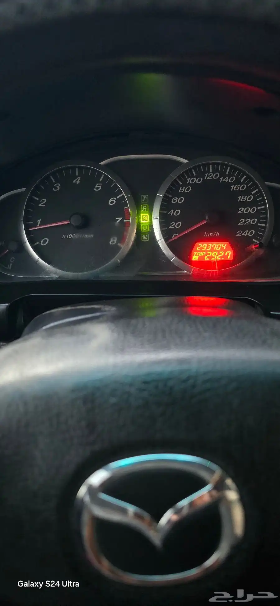 للبيع مازدا 6 2007 ممشى 290 الف قابل للزياده قير ومكينه شرط 4