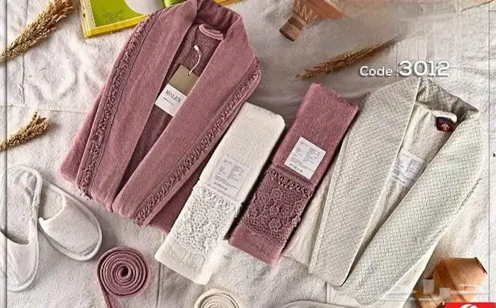 طقم مناشف (روب حمام) 8