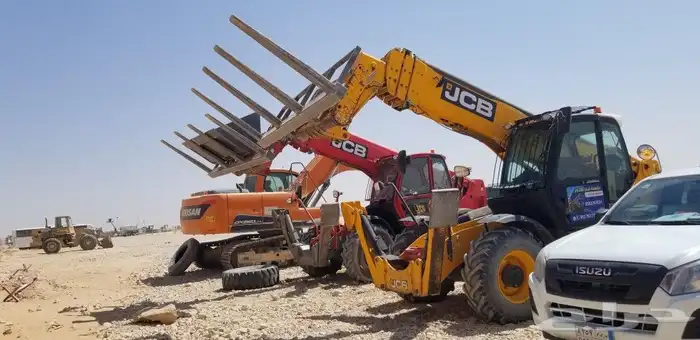 رافعه تلسكوبيه رافعات شوكيه فوركلفت رافعه رمل للايجار 7