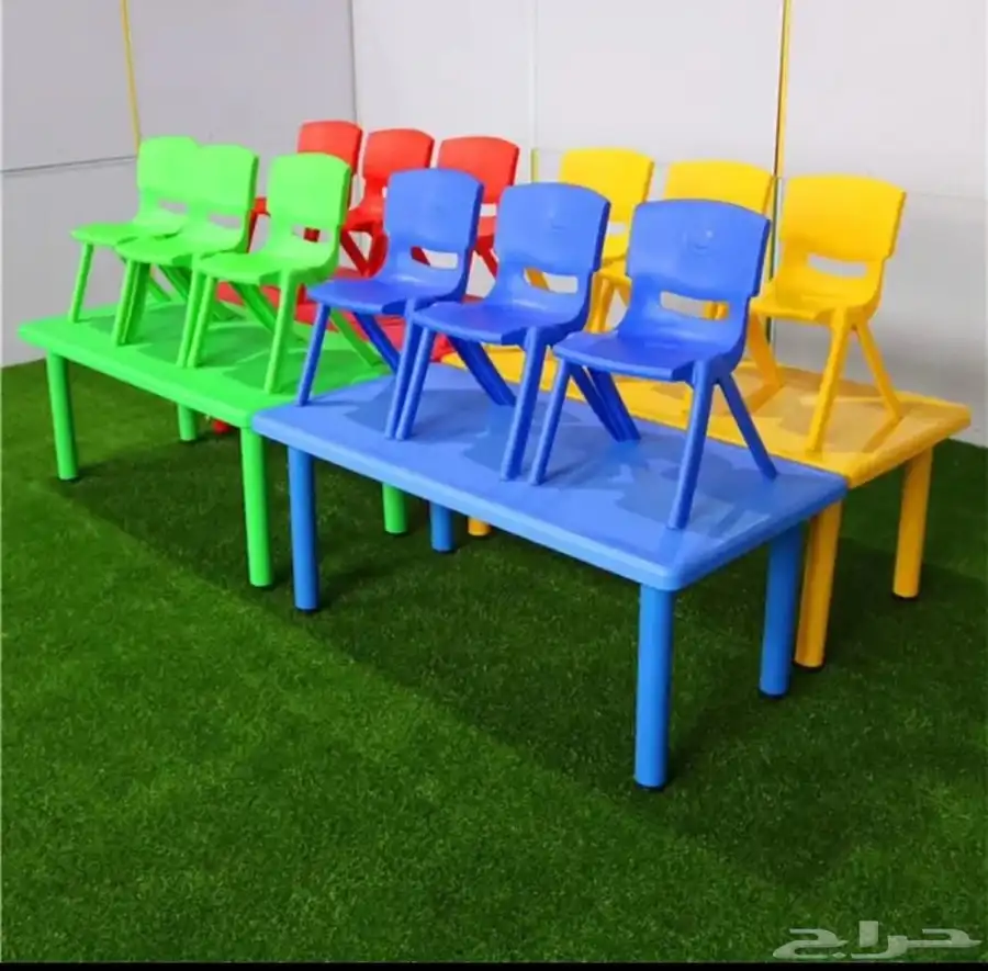 كراسي وطاولات روضة 0