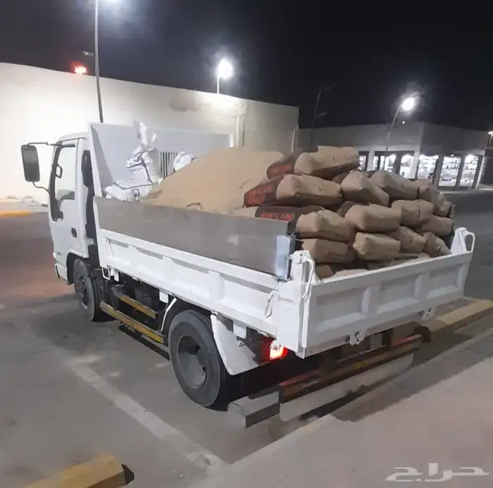 قلاب دينة توريد توصيل رمل كنكري سمنت طابوق ونقل جميع مواد 0