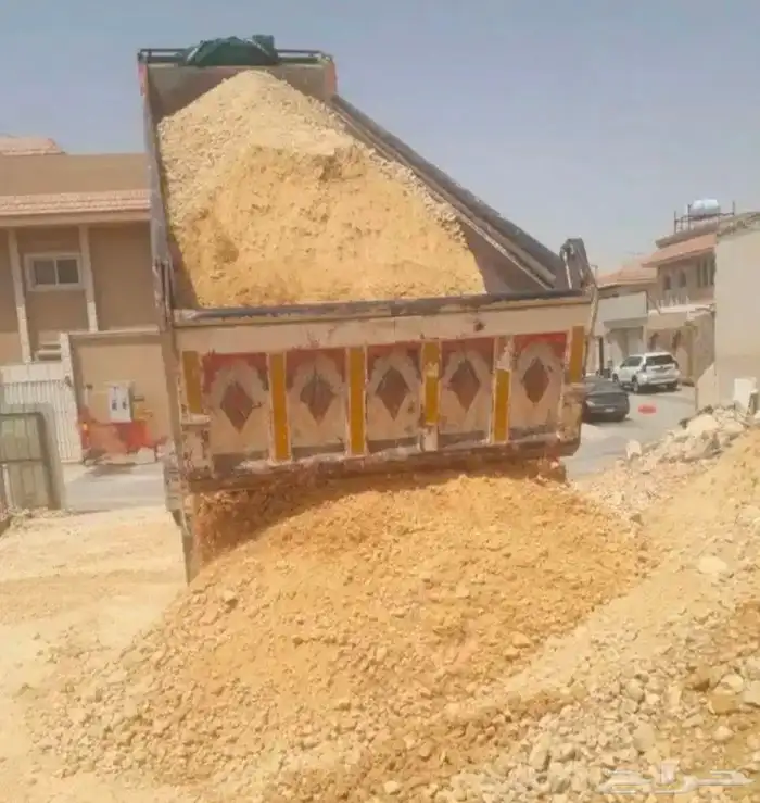توريد جميع أنواع الدفان والرمل 6