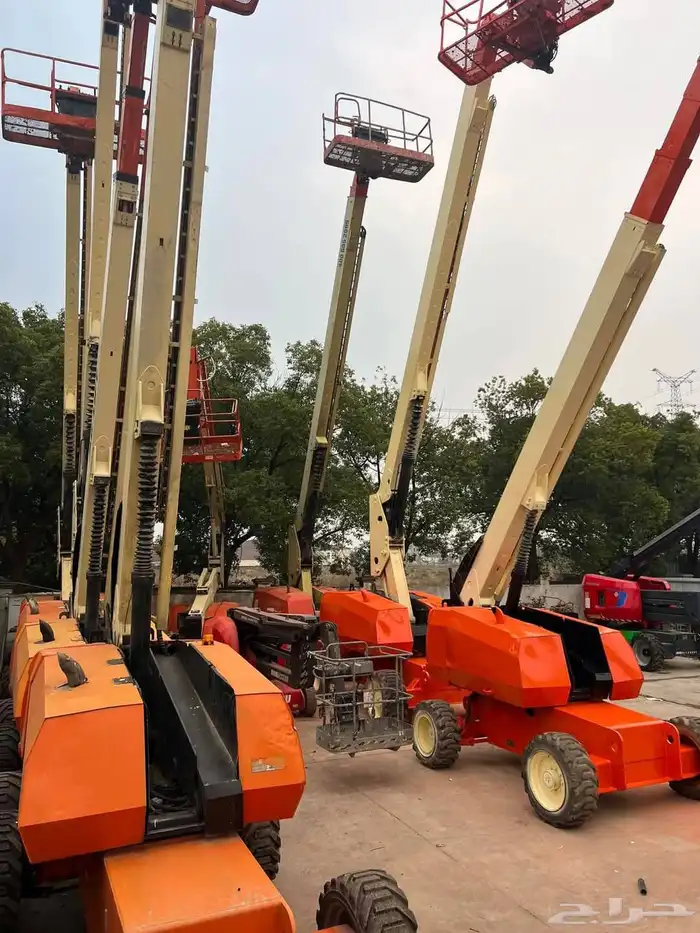 إيجار كرينات ومان لفت وسيزر لفت فركلفت وتلي هندر وبوبكات 9