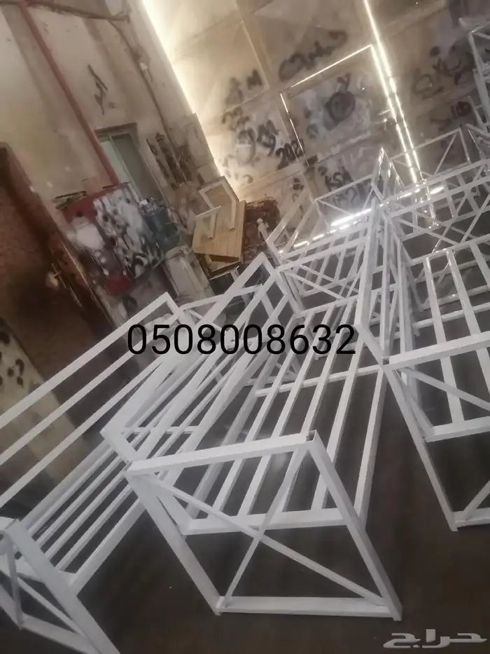 كراسي حديد خارجية 9