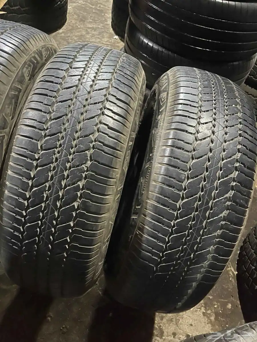 كفرات برجستون 265 65 18 باجيرو جمس برادو اكسبديشن 1