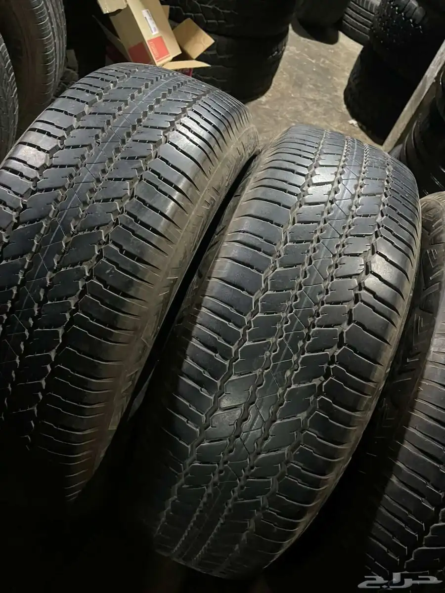 كفرات برجستون 265 65 18 باجيرو جمس برادو اكسبديشن 2
