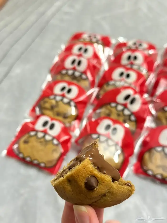 كوكيز ملغم شوكولاته بلجيكي سعر الحبه خمسه ريال 1