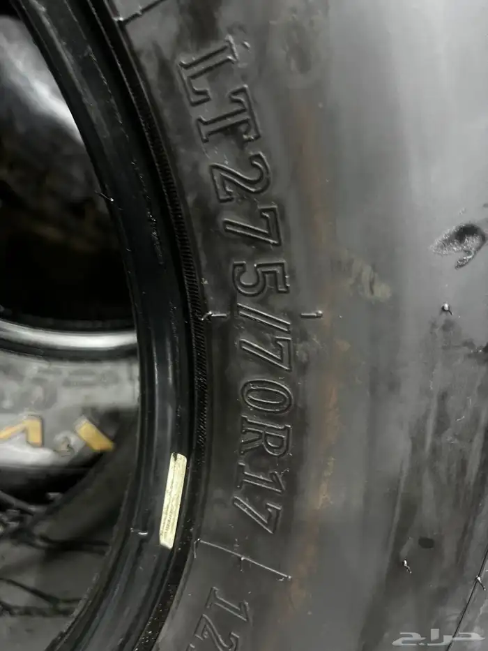 كفرات فيرتش نص حجري مقاس 275 70 17 8