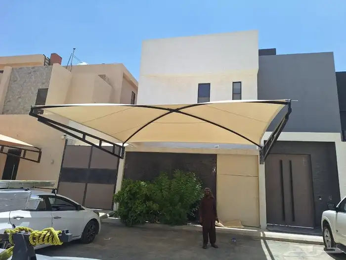 مظلات مواقف سيارات 6