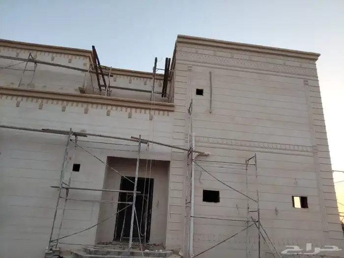 ديكورات خارجيه سمنت ابيض وبطح اريض جميع الا اشكل ولا الون 5