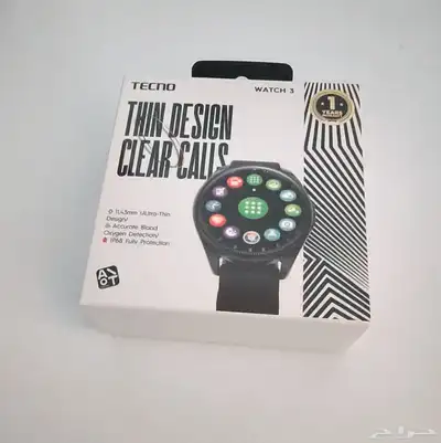 ساعة تكنو الذكية   Tecno Watch 3 0