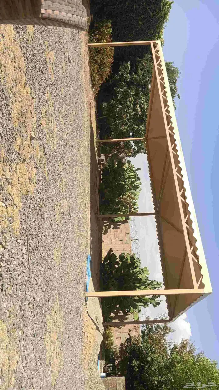 مظلات وسواتر الباحة لمظلات السيارات والسواتر واعمال القرميد 2