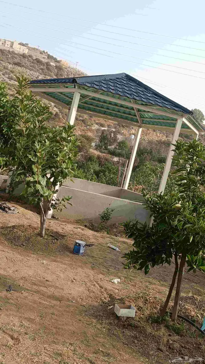 مظلات وسواتر الباحة لمظلات السيارات والسواتر واعمال القرميد 8