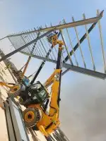 رافعة تلسكوبية جي سي بي تلكسوب بوم لودر تلي هندر رافعة شوكية 0