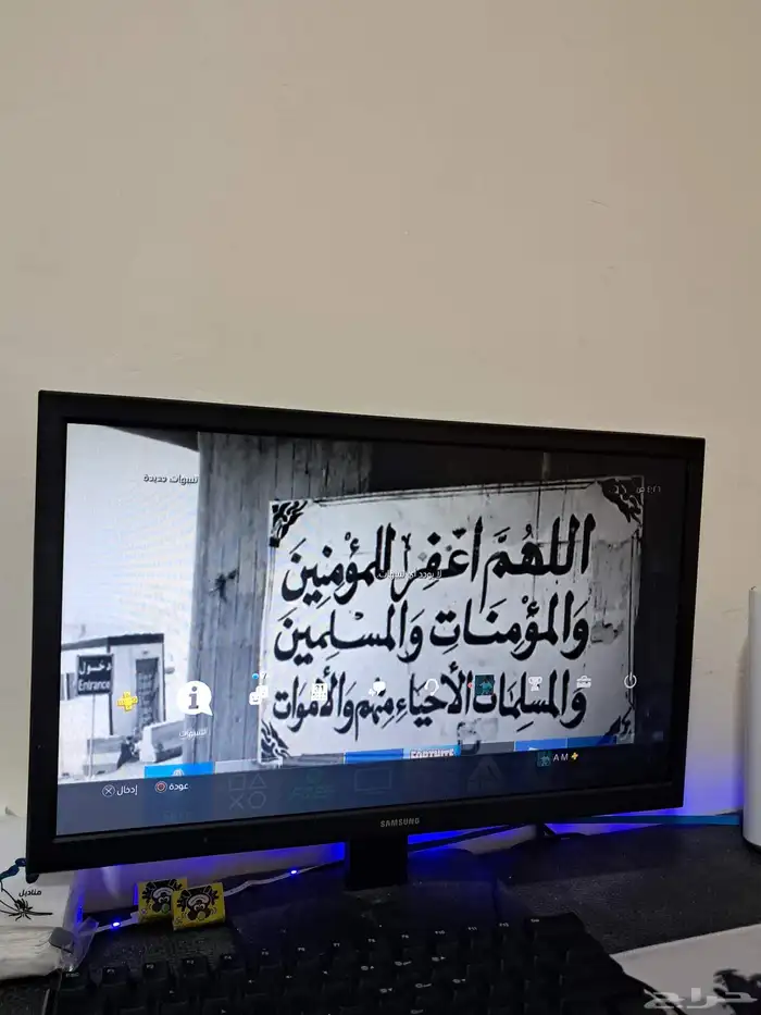 شاشه قيمنق 60hz 19 بوصة شبة جديده 2