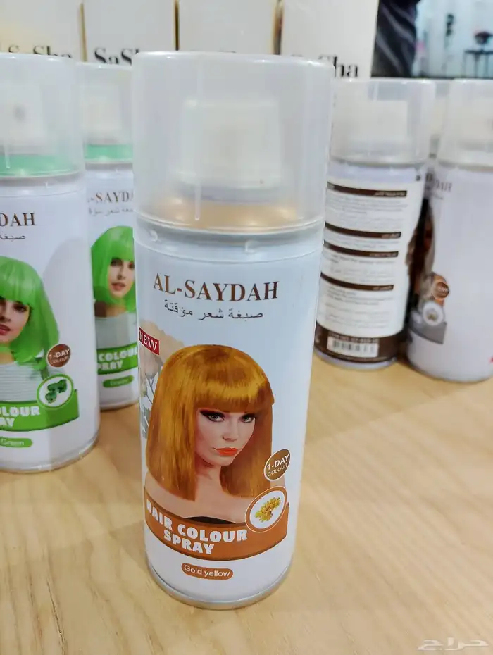بخاخات صبغه لشعر المؤقته 10