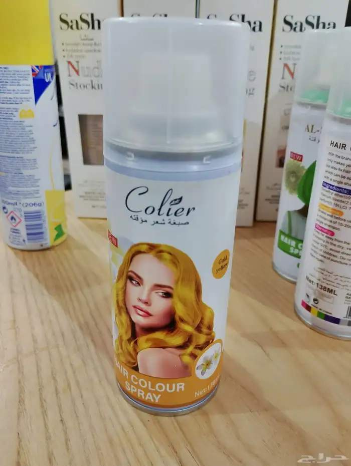 بخاخات صبغه لشعر المؤقته 13