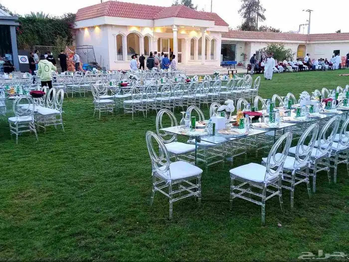 ليالي الحفلات المزاحميه قهوجين صبابين كراسي طاولات سماعات 1