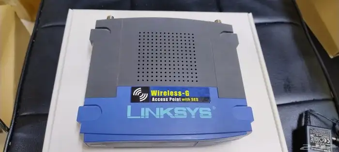 جهاز Linksys Wireless-G مع خاصية SES - جديد 3