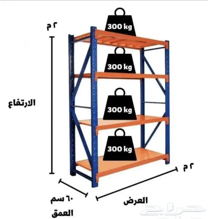 ارفف مستودعات 8