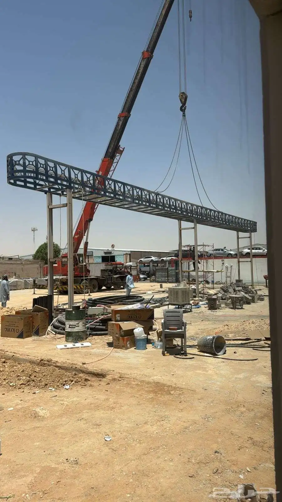 تاجير كرينات معدات كرين رفع مكيفات رفع كنب 1