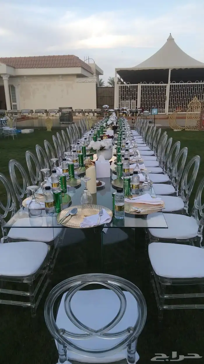 ليالي الحفلات المزاحميه قهوجين صبابين كراسي طاولات سماعات 0