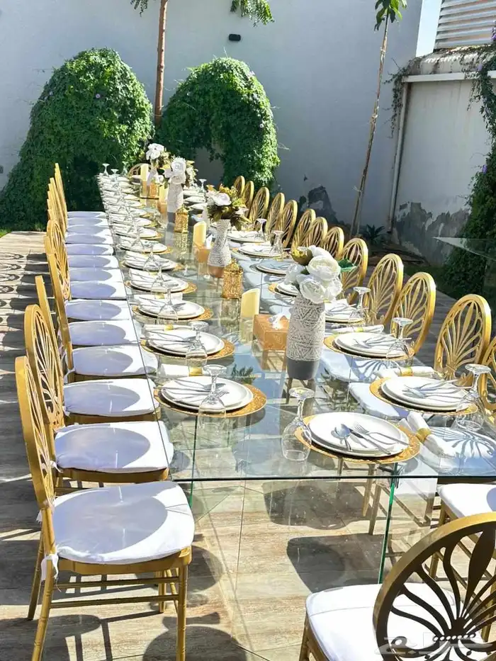 ليالي الحفلات المزاحميه قهوجين صبابين كراسي طاولات سماعات 4