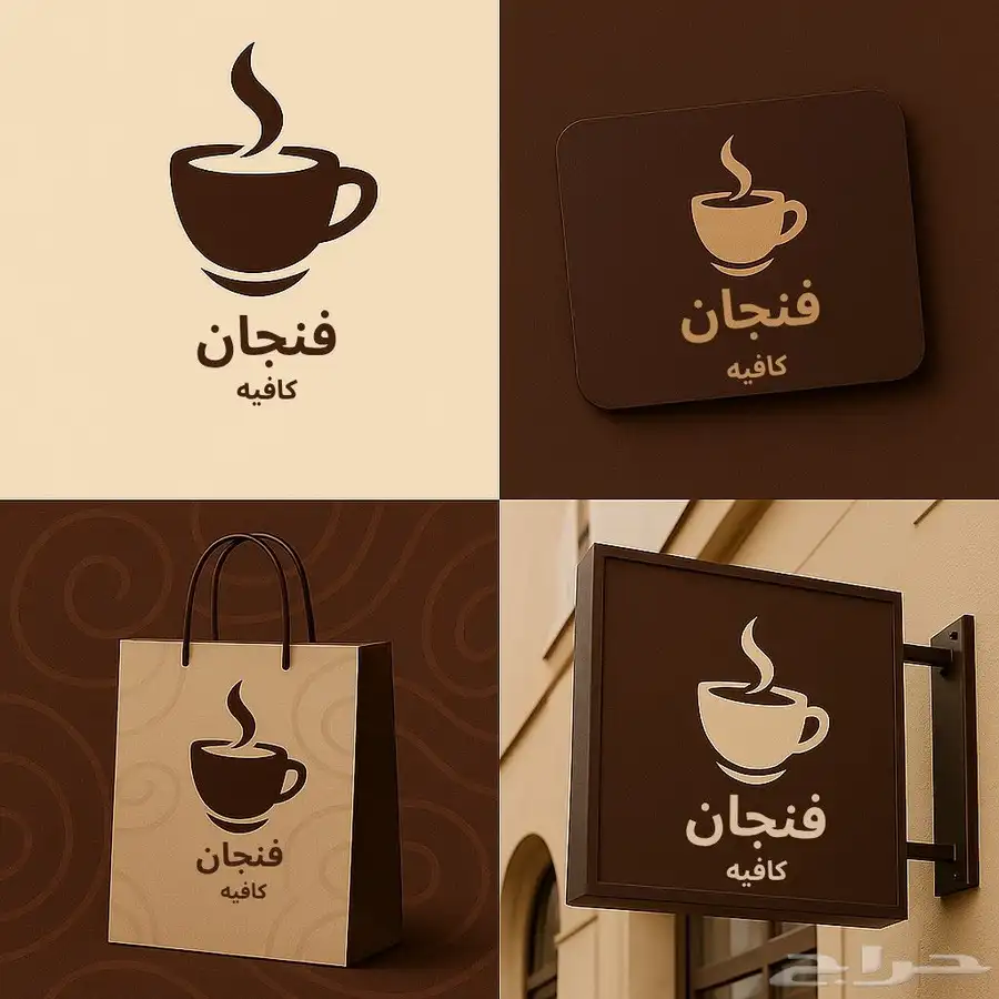 تصميم هوية بصرية احترافية  لوغو محل نشاط تجاري 0