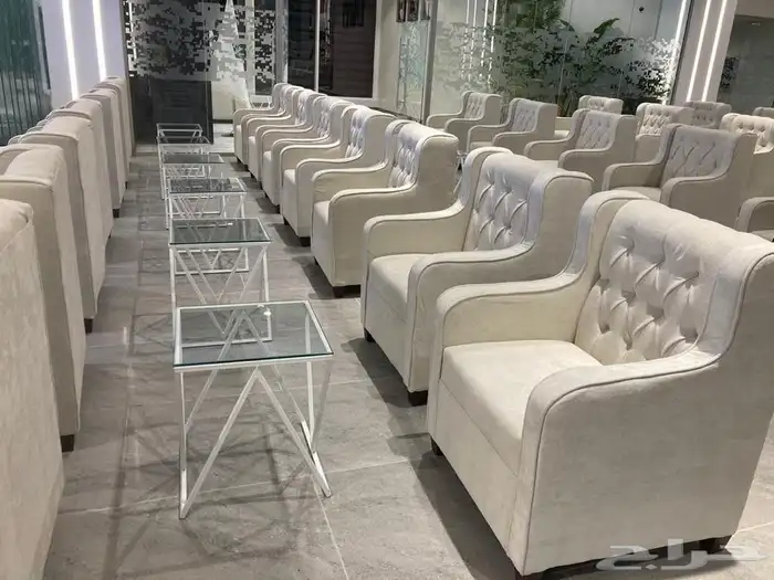 تأجير خيام اوربيه وكنبات VIP وطاولات وجميع انواع الفرش 1