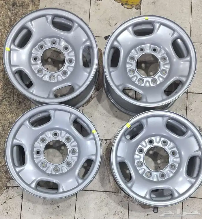 جنوط جمس 8مسمار جديد وكاله مقاس 17 من موديل 2011الا 2016 0