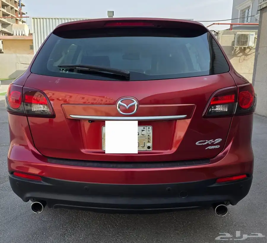 Mazda CX 9 Red 2014 full option for immediate sale 6