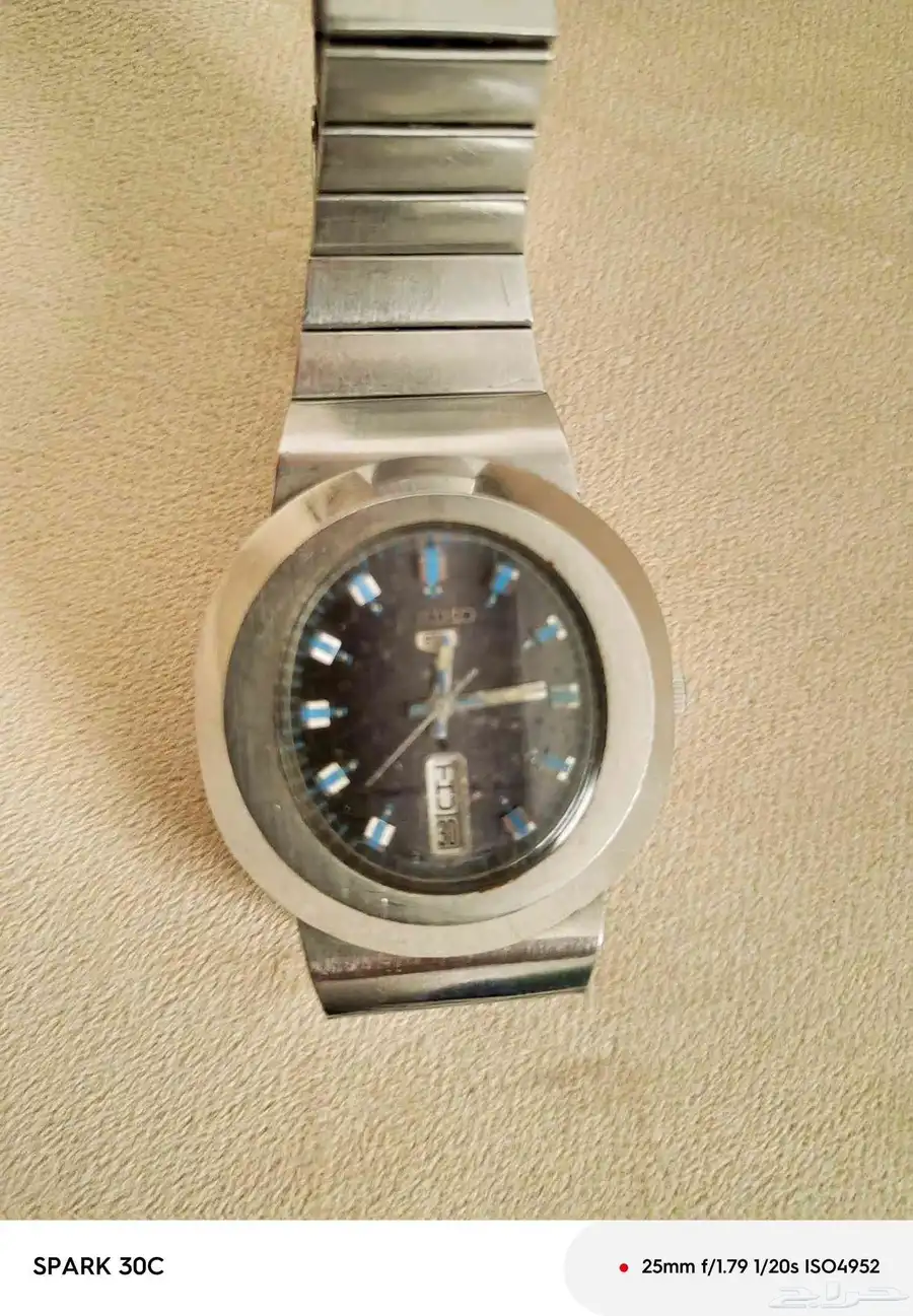 ساعة SEIKO 5 الأصلية - يابانية أوتوماتيك للذوق الرف 4