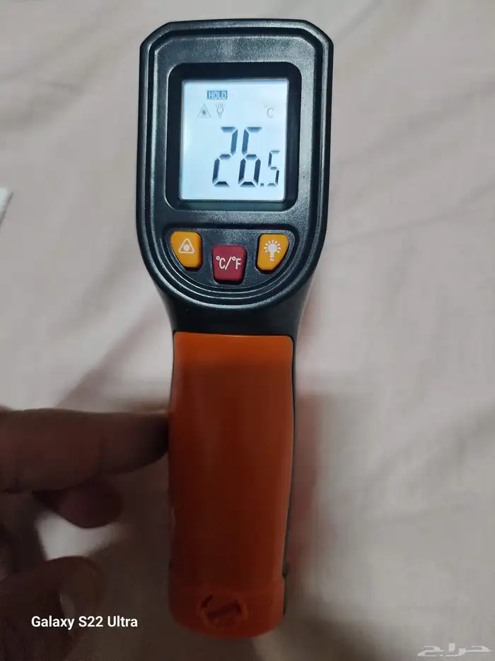 أرخص واقوي وافضل وادق ميزان ومقاس حرارة بالليزر جديد 1
